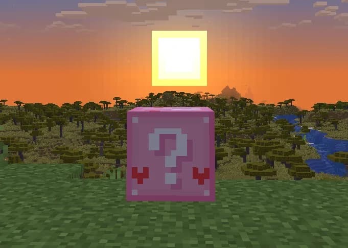 Lucky Block Pink — дата-пак для Minecraft 1.12.2