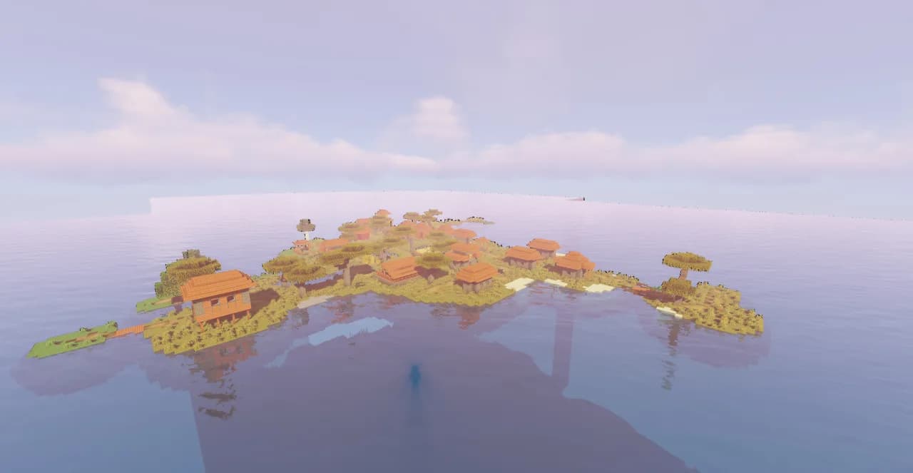 [World Generator] Ocean Only Water World! — дата-пак для Minecraft