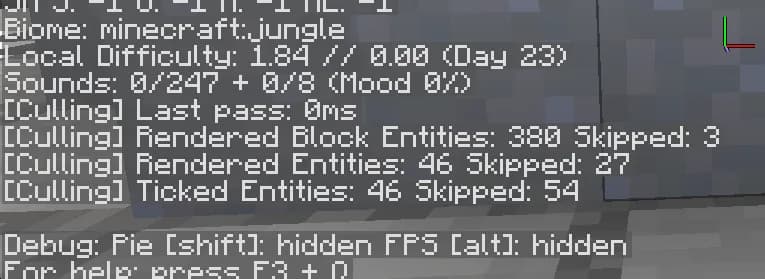 Entity Culling для Minecraft 1.16.5