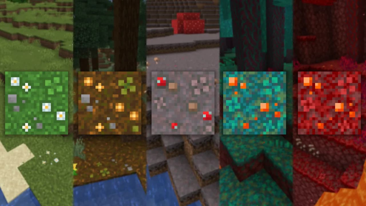 Simple Grass Flowers для Minecraft 1.16.5