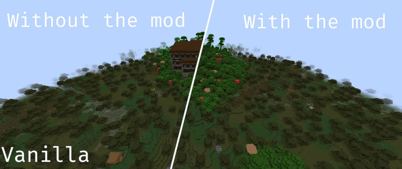 Sparse Structures для Minecraft