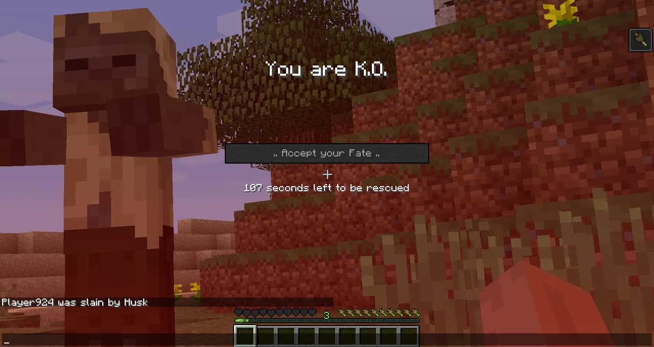 Hardcore Revival для Minecraft