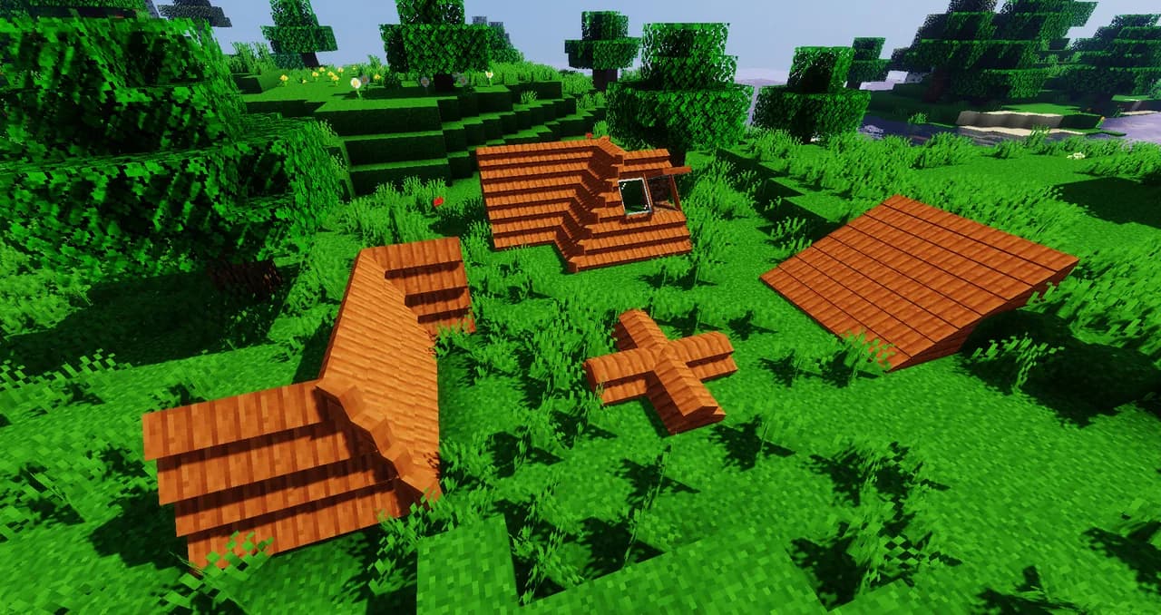 Macaw's Roofs для Minecraft