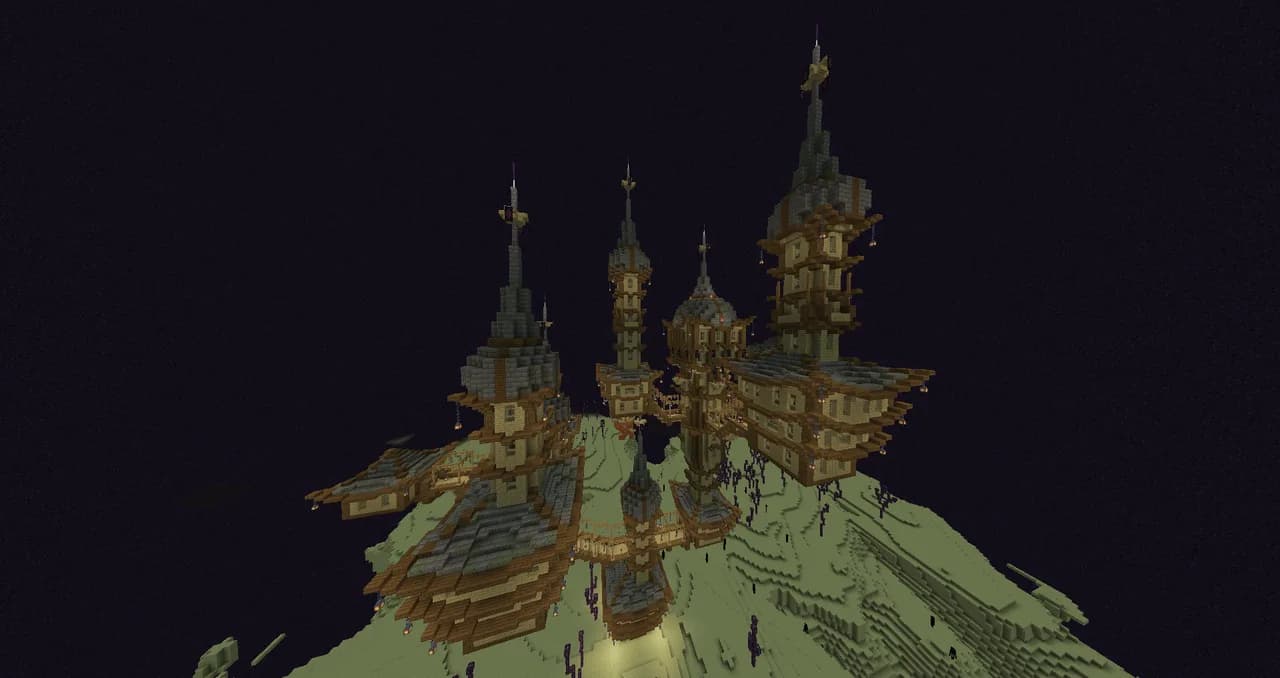 Better End Cities (VillageStyle) — дата-пак для Minecraft 1.12.2