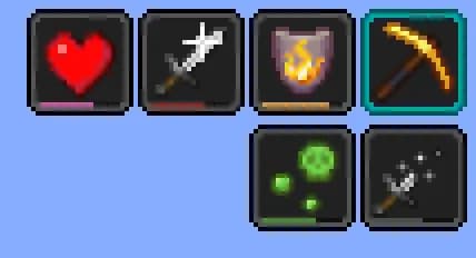 Status Effect Bars для Minecraft