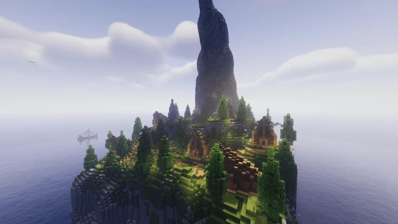 Isle of Berk (Claws of Berk) для Minecraft 1.18.2