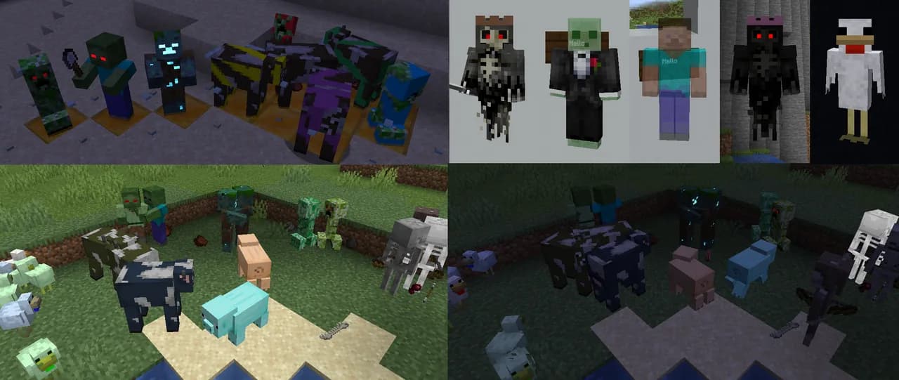 [ETF] Entity Texture Features для Minecraft 1.20.1