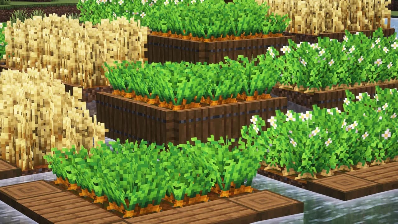 (Bee's) Fancy Crops для Minecraft 1.18.2