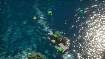 Запущенная сборка Minecraft
