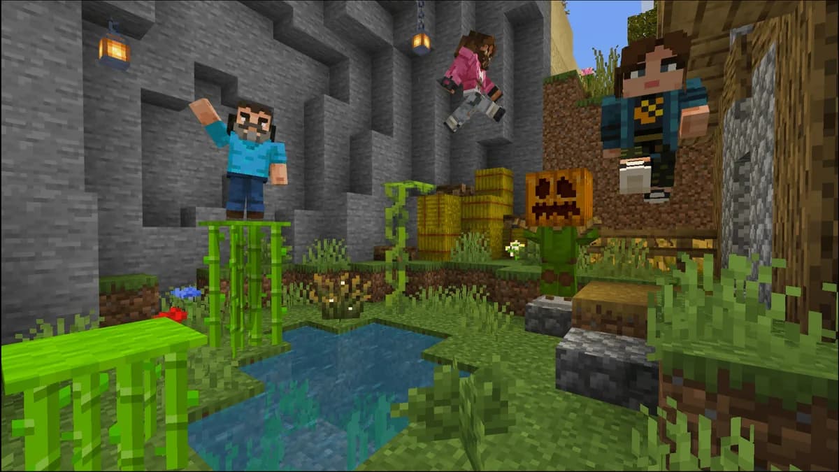 Spiral Parkour Minecraft Bedrock — башня с паркуром