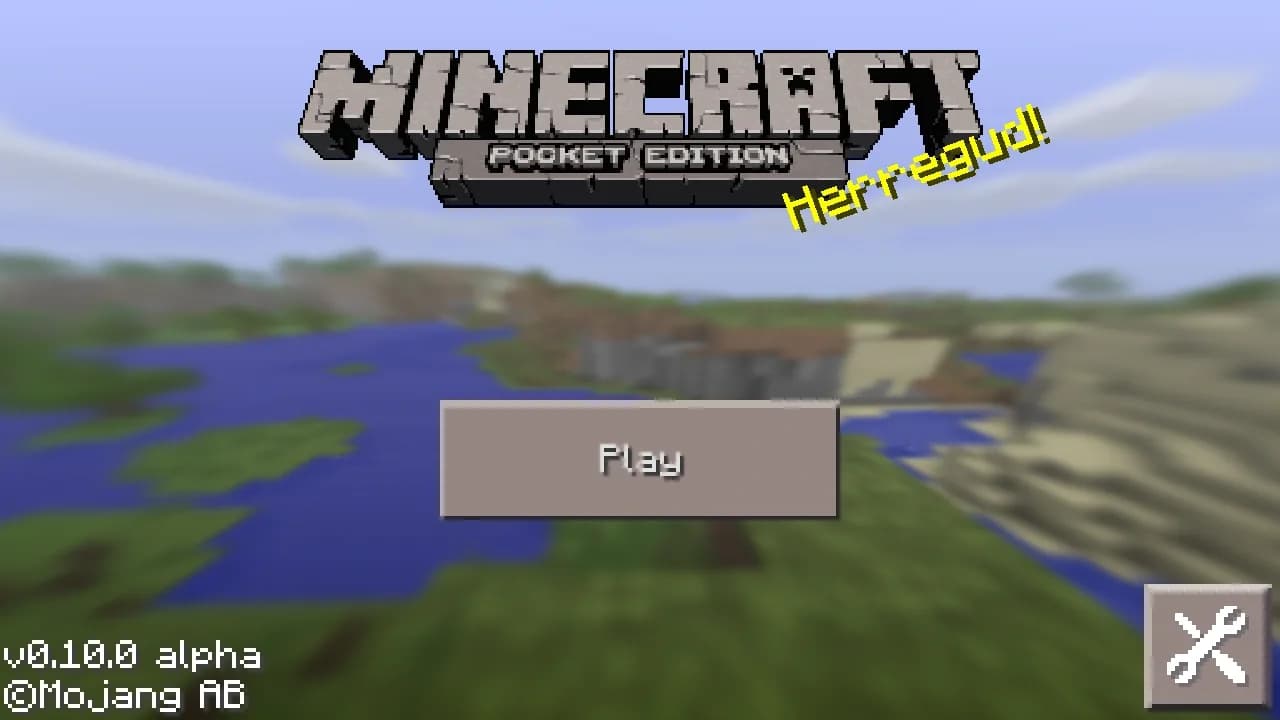Геймплей Minecraft Pocket Edition (Bedrock) на мобильном устройстве