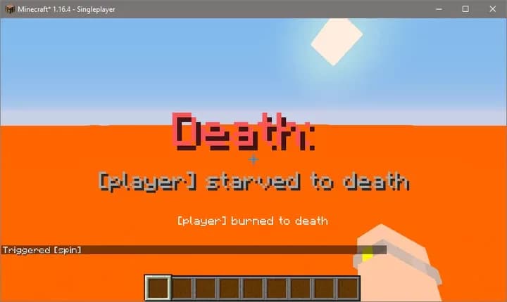 Death Race — дата-пак для Minecraft