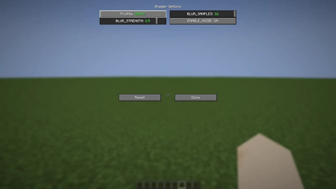 Drift POV для Minecraft