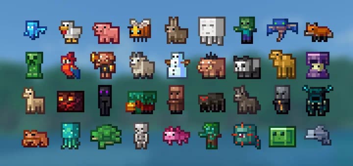 Spawned Eggs для Minecraft