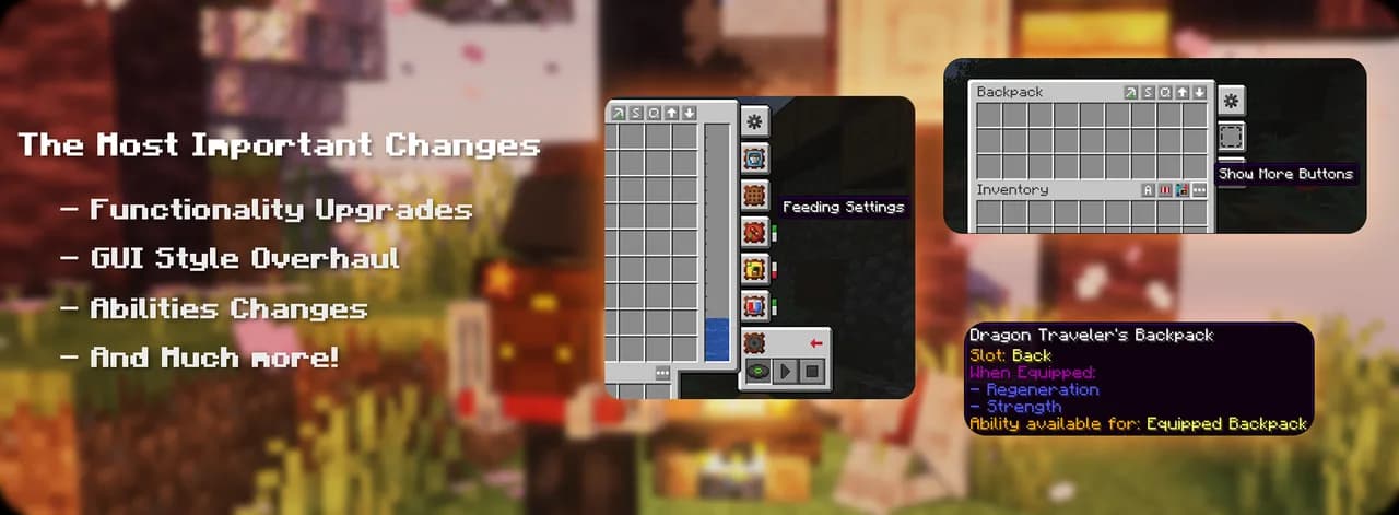 Traveler's Backpack для Minecraft