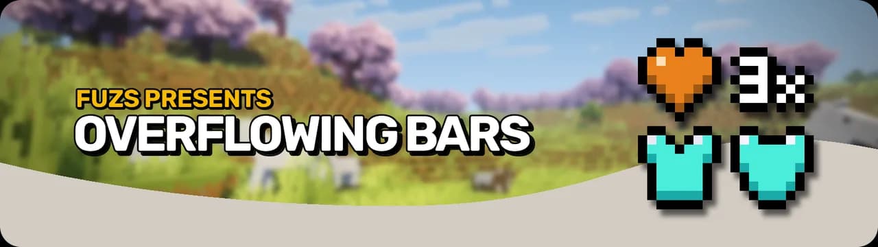 Overflowing Bars для Minecraft