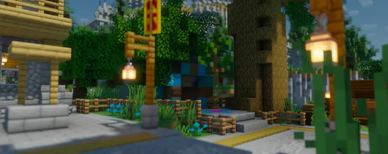 Bloop Shaders для Minecraft