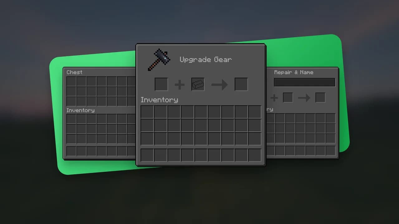 Default Dark Mode для Minecraft 1.21