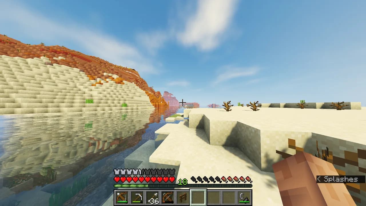 Gradius VibrantShader для Minecraft