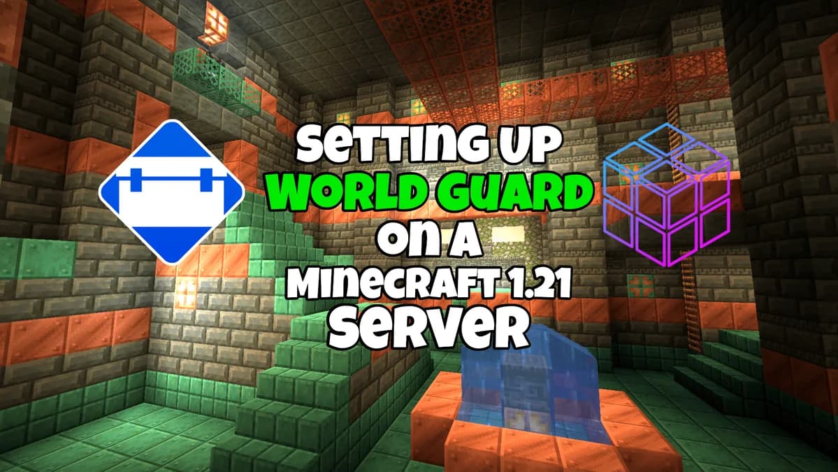 Настройка WorldGuard на сервере Minecraft 1.21 — установка плагина