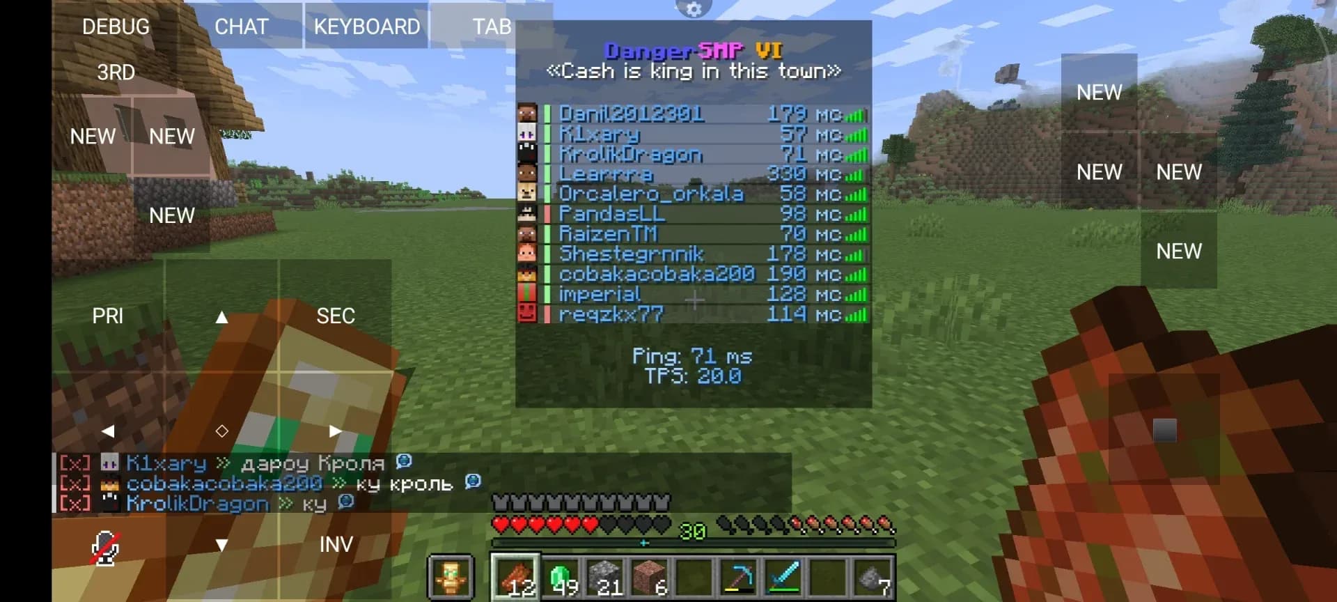 Скриншот DangerSMP 1