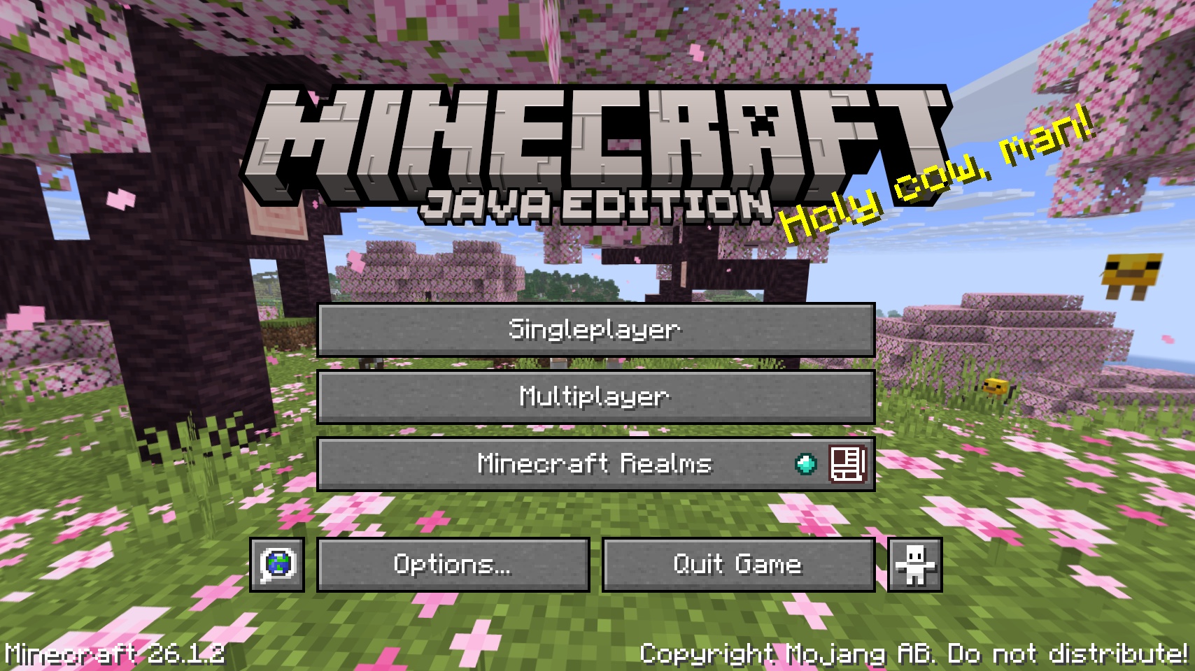 сравнительный скриншот Minecraft 1