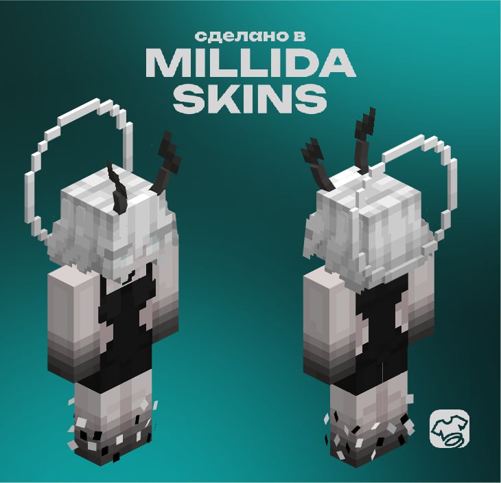 финальная картинка — коллаж из 6-8 реальных работ Millida в разных стилях (Modern,…