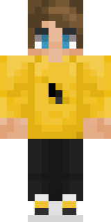Скин для Minecraft жёлтые — Жёлтый в очках