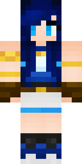 Скин для Minecraft радужные — Радужная девочка