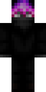 Скин для Minecraft чёрные — Чёрный с зелёным