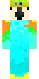 Скин для Minecraft зелёные — Зелёный попугай