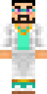 Скин для Minecraft белые — Светлый минимал