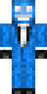 Скин для Minecraft чёрные — Маус-голова