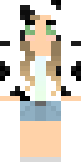 Скин для Minecraft для девочек — Розовая девушка