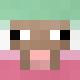 Голова Minecraft — Abrosexual Sheep