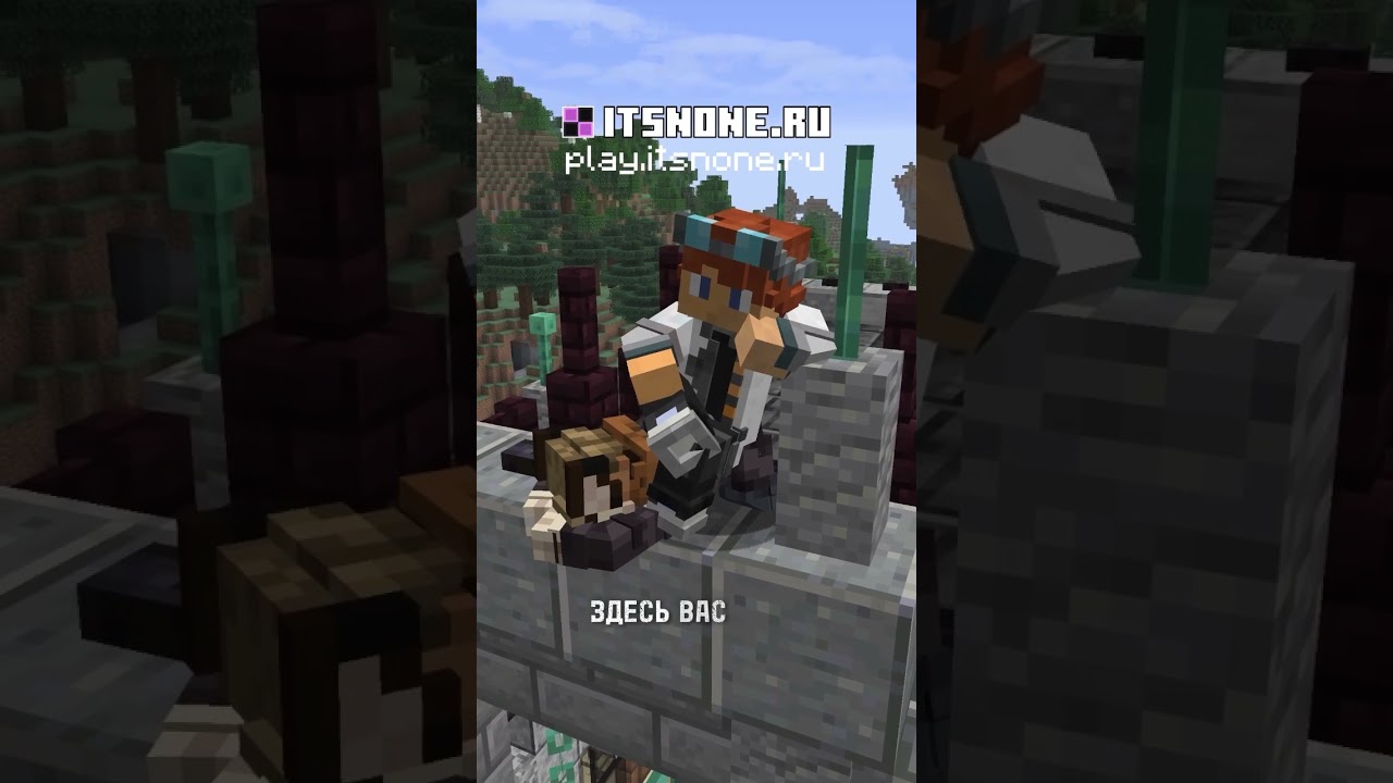 play.itsnone.ru Промокод КНОПКА #minecraft #свойсервермайнкрафт #выживание #миниигры