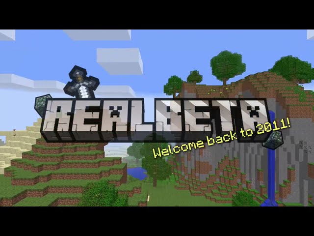 Трейлер Real Beta: перенос b1.7.3 в современный Майнкрафт