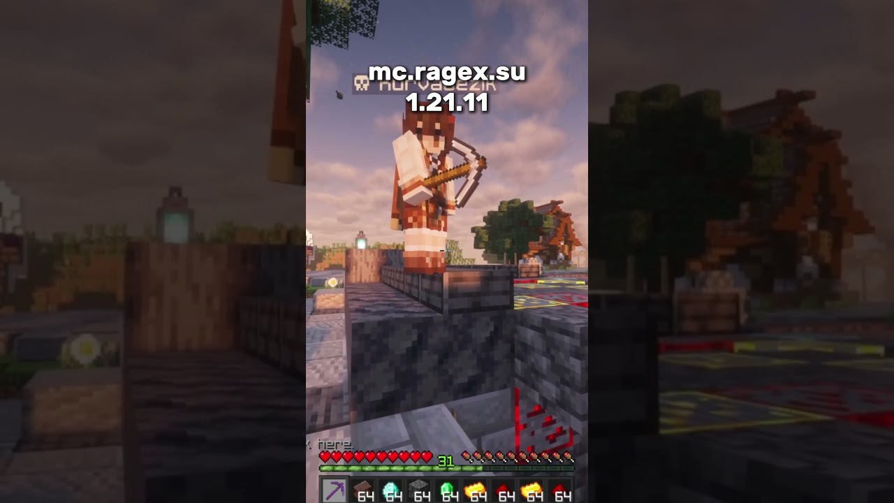 ip: mc.ragex.su #minecraft #майнкрафт #анархия #minecraftserver #ragex #fyp #shorts